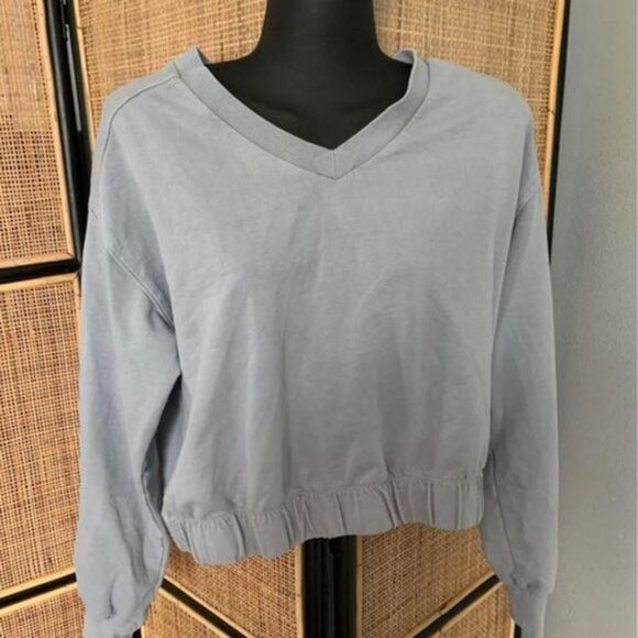 Zella Nordstrom Cropped Sweatshirt Womens Small - Picture 1 of 3